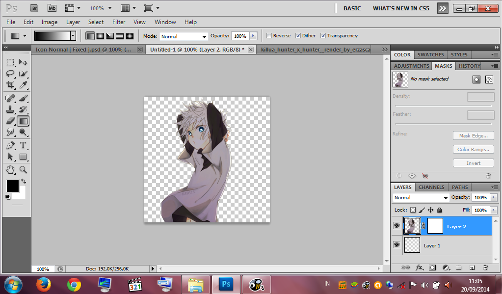 Cara Mebuat Icon folder Anime