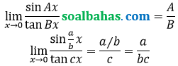 bahas pg limit sin per tan