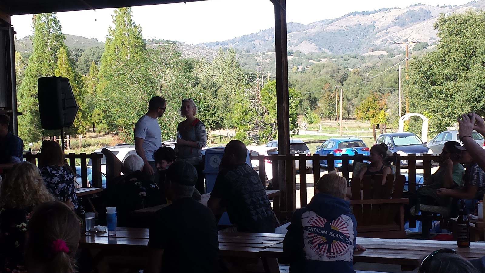 JULIAN STATION The Back Patio!