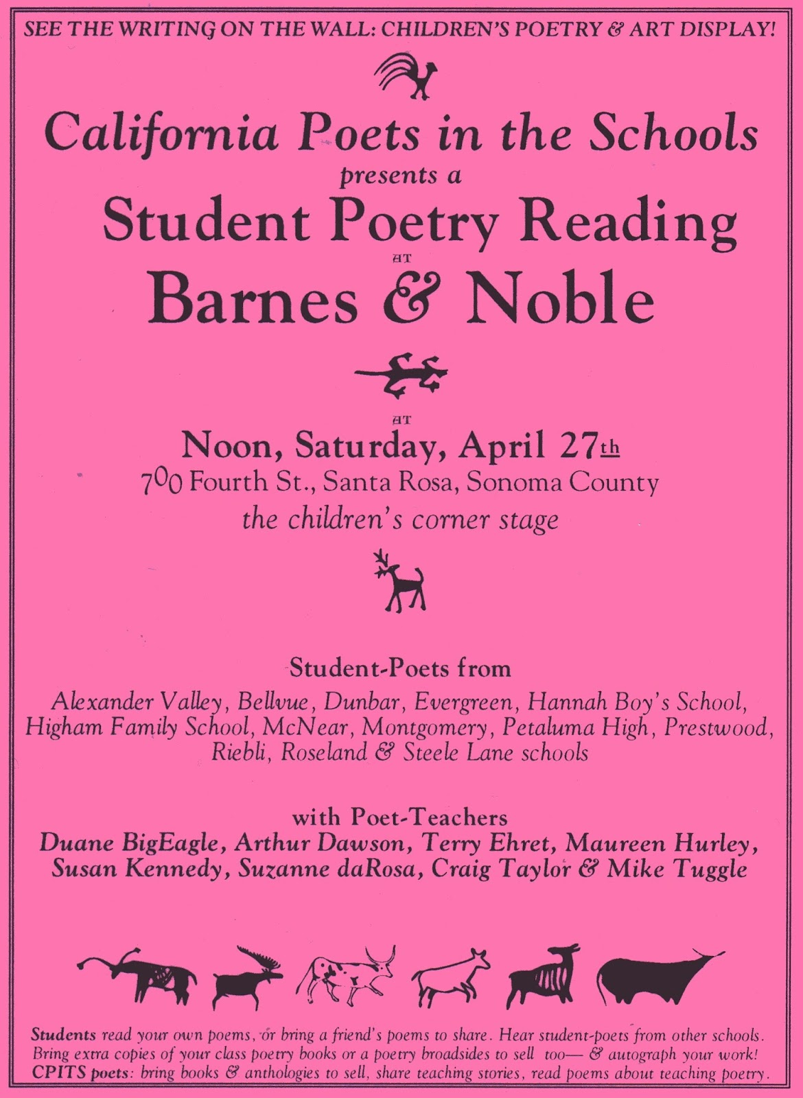 Literrata Cpits Reading Barnes Noble Santa Rosa