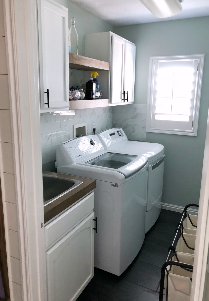 two points for honesty: laundry room reveal