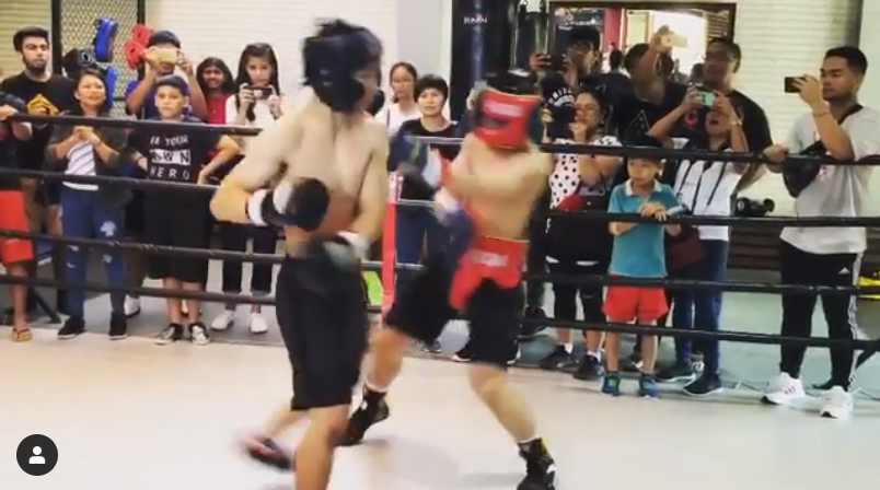 Emmanuel ‘Jimuel’ Pacquiao Jr. boxing