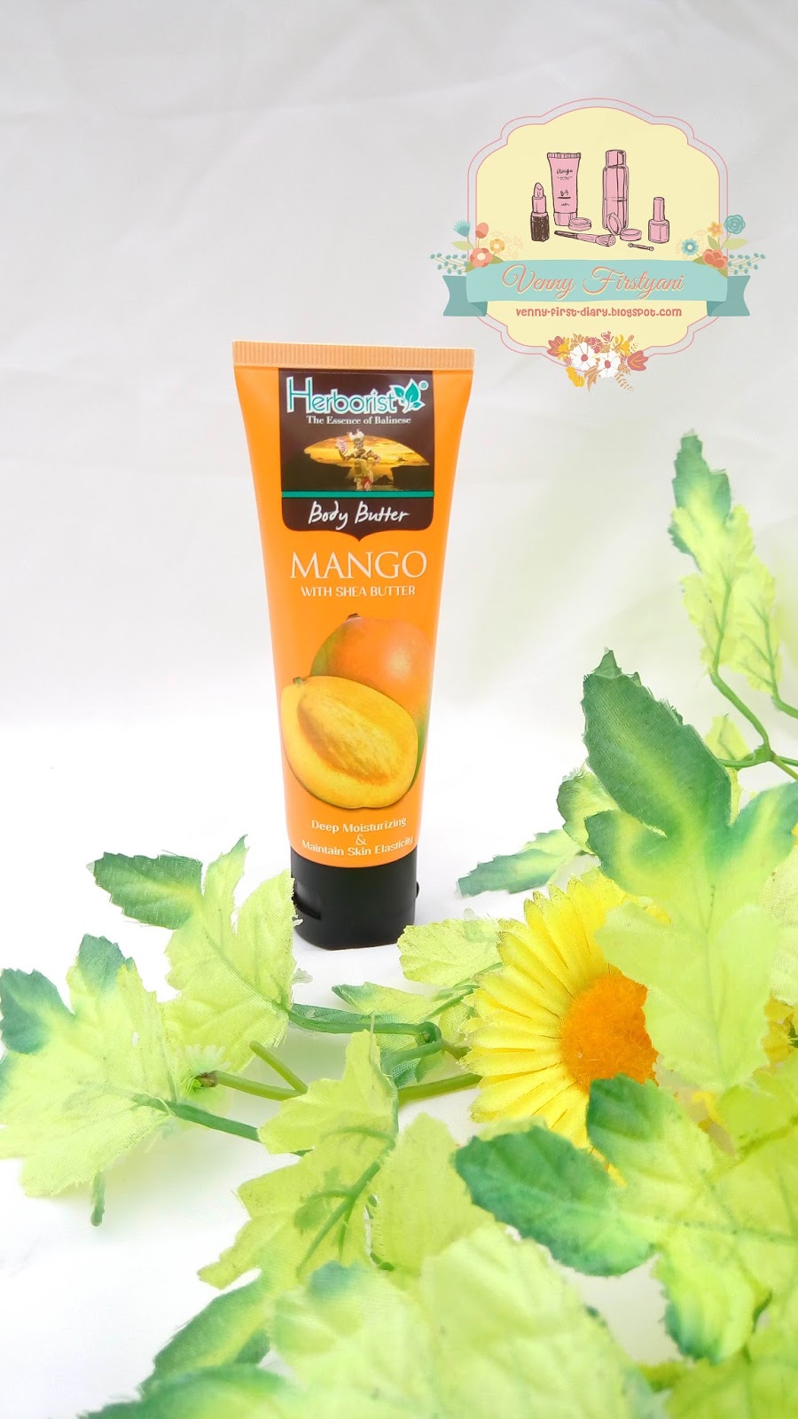 Herborist Body Butter Banana, Matcha dan Mango Review Venny Firstyani
