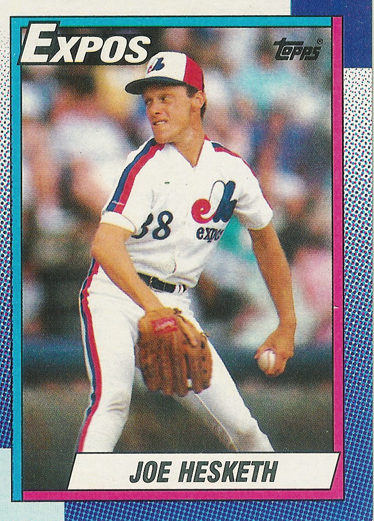 1990 Topps 24Joe Hesketh