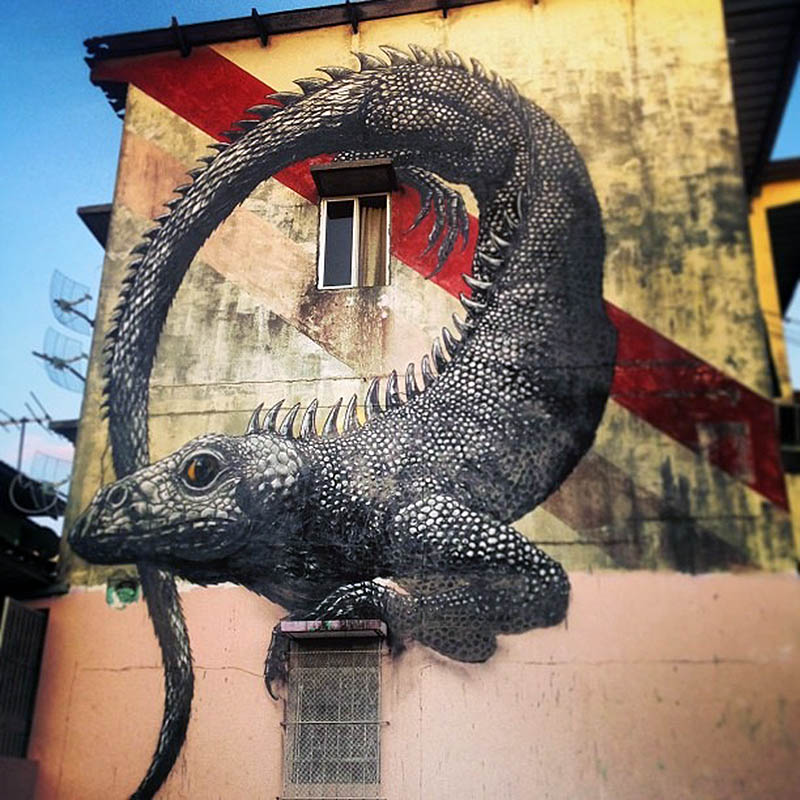 ROA New Murals In Panama City, Panama StreetArtNews