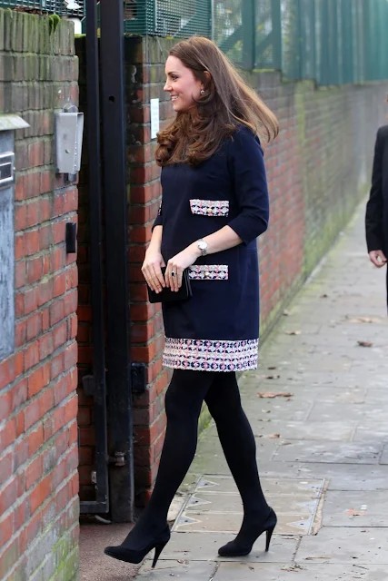 Catherine, Duchess of Cambridge visited a London primary school