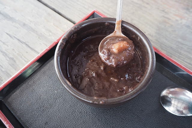 Cafe Pat-zzi Sweet Red Bean Soup gamcheon cultural village food Cafe Pat-zzi Sweet Red Bean Soup gamcheon cultural village food