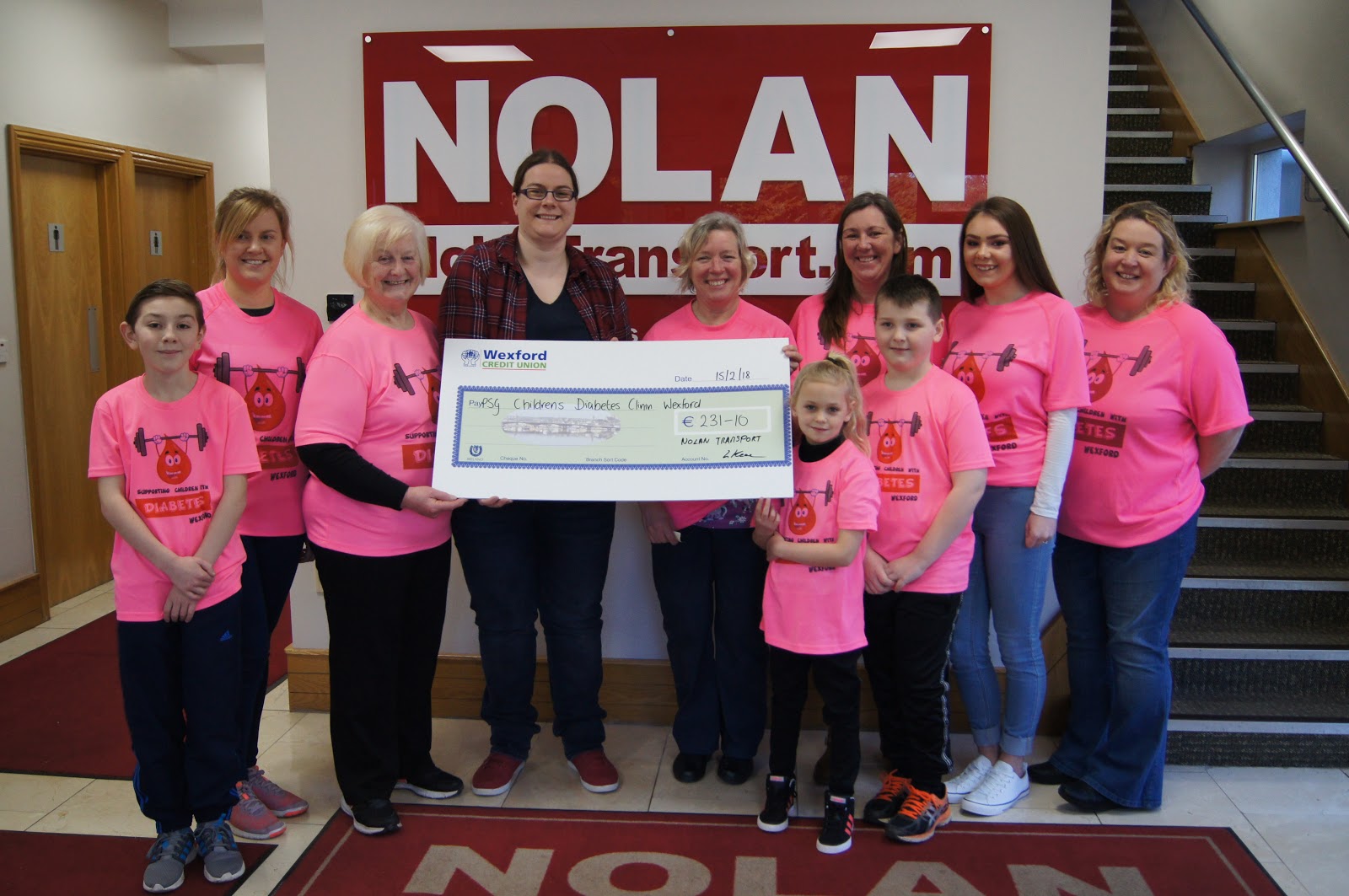 Fundraising for Wexford Children's Diabetes Clinic