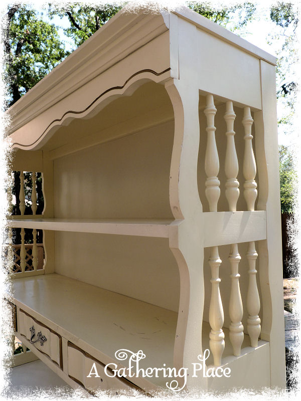 My 50 CRAIGSLIST FIND...A French Provincial Hutch