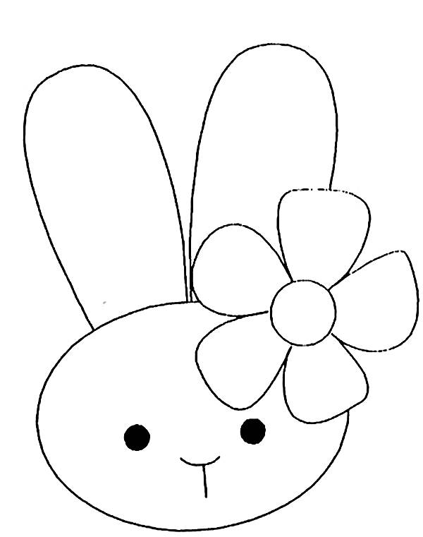 desenhos de coelhos da pÁscoa para colorir pintar imprimir iii