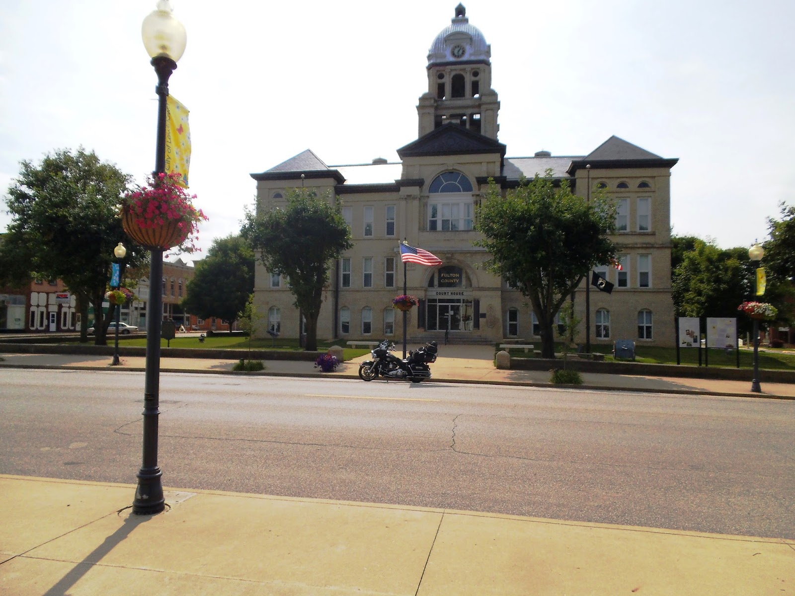 Riding The Ribbon Of Freedom...... Court House of Fulton County in
