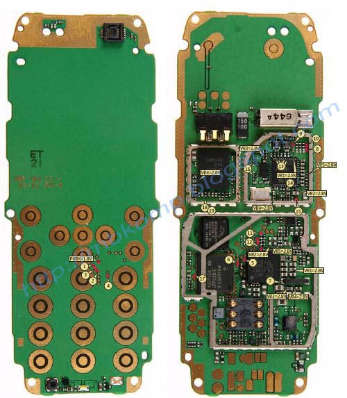 Nokia 2310 Schematic Diagram - Phone Diagram
