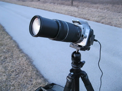canon rebel xt with 300mm lens