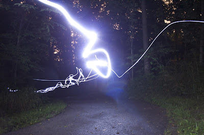 light trail with canon rebel xt