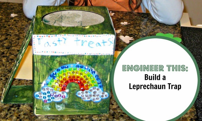 Build a Leprechaun Trap. Rainbow Made with Perler beads