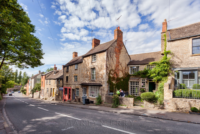 High Street in Woodstock Oxfordshire by Martyn Ferry Photography