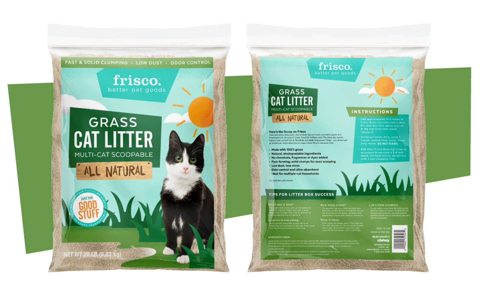 Cat litter packaging. Best for pet. Well pet. Well pet. Well pet.