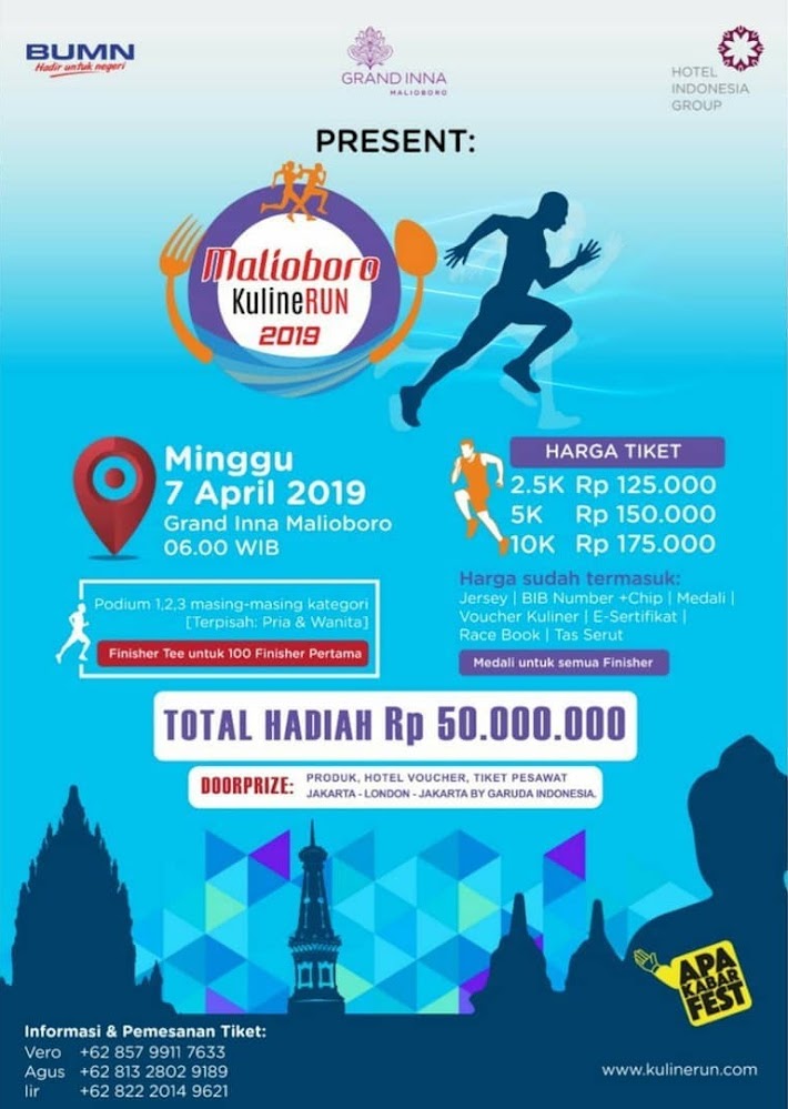 Malioboro KulineRUN • 2019 Malioboro KulineRUN • 2019