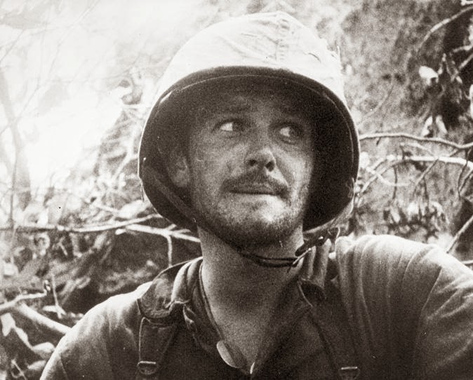 A marine on Peleliu Peleliu Palau worldwartwo.filminspector.com