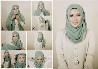 Cara Memakai Hijab Pashmina Terbaru Cara Memakai Hijab Pashmina Terbaru
