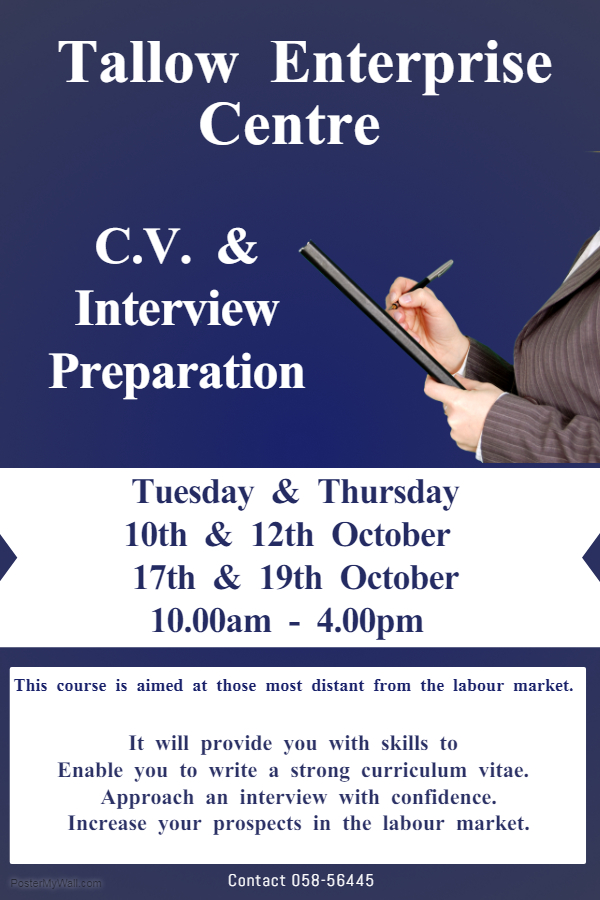 preparation of curriculum vitae