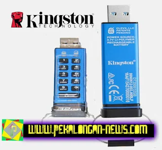 Kingston DataTraveler 2000 32 Gb Menggunakan Pin Sebagai Password USB Flash Drive
