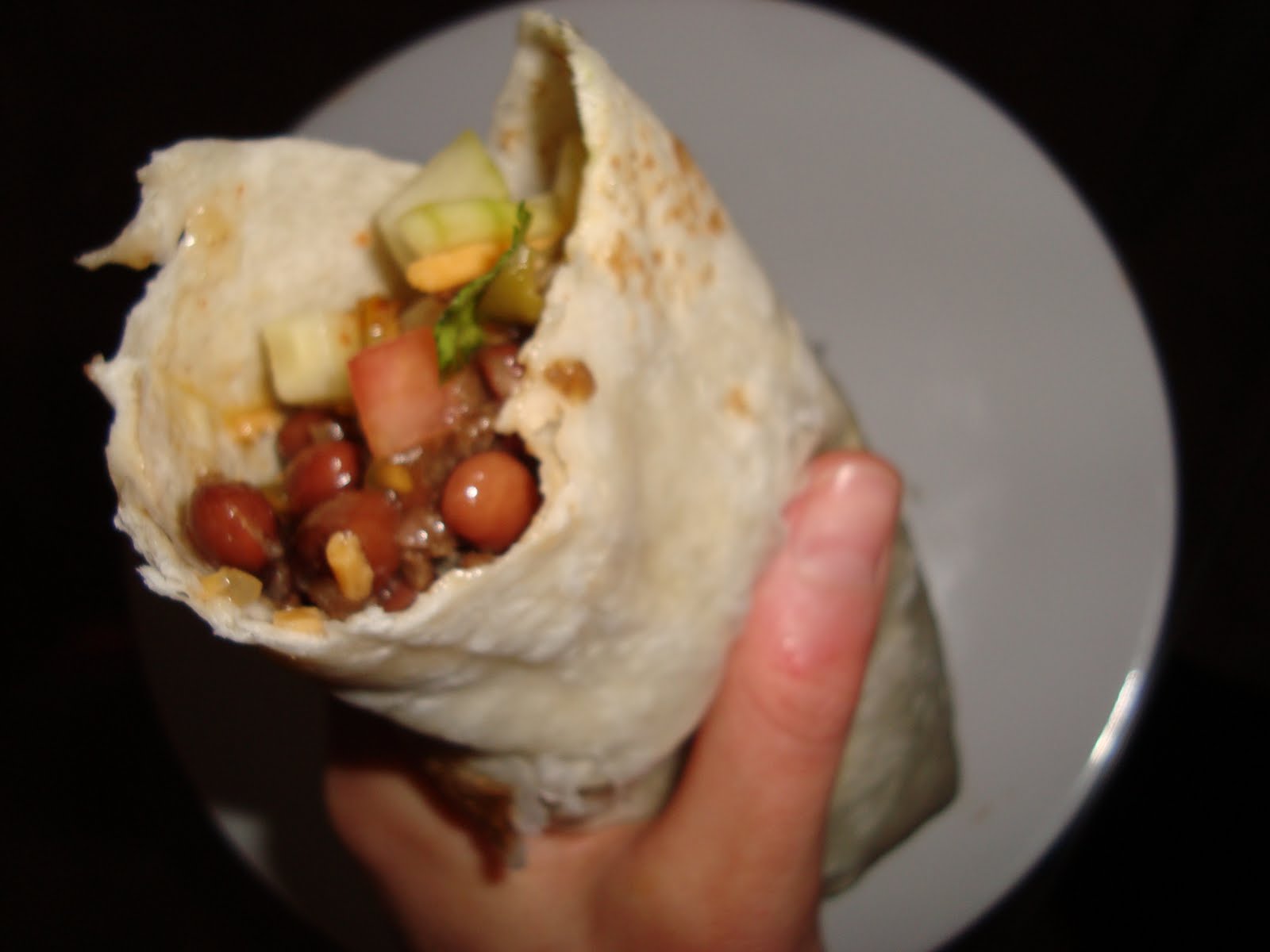 Eat your veggies MakeYourOwnBurrito Night