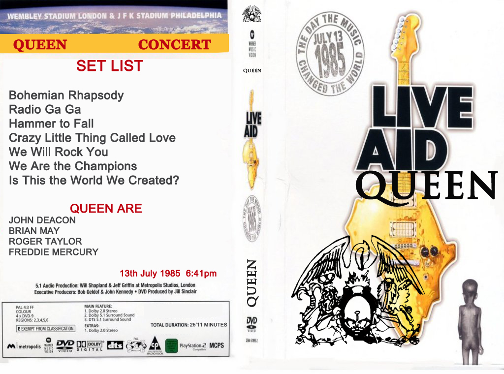 Último Haiku Perú Queen Live Aid (Audio Y Video)