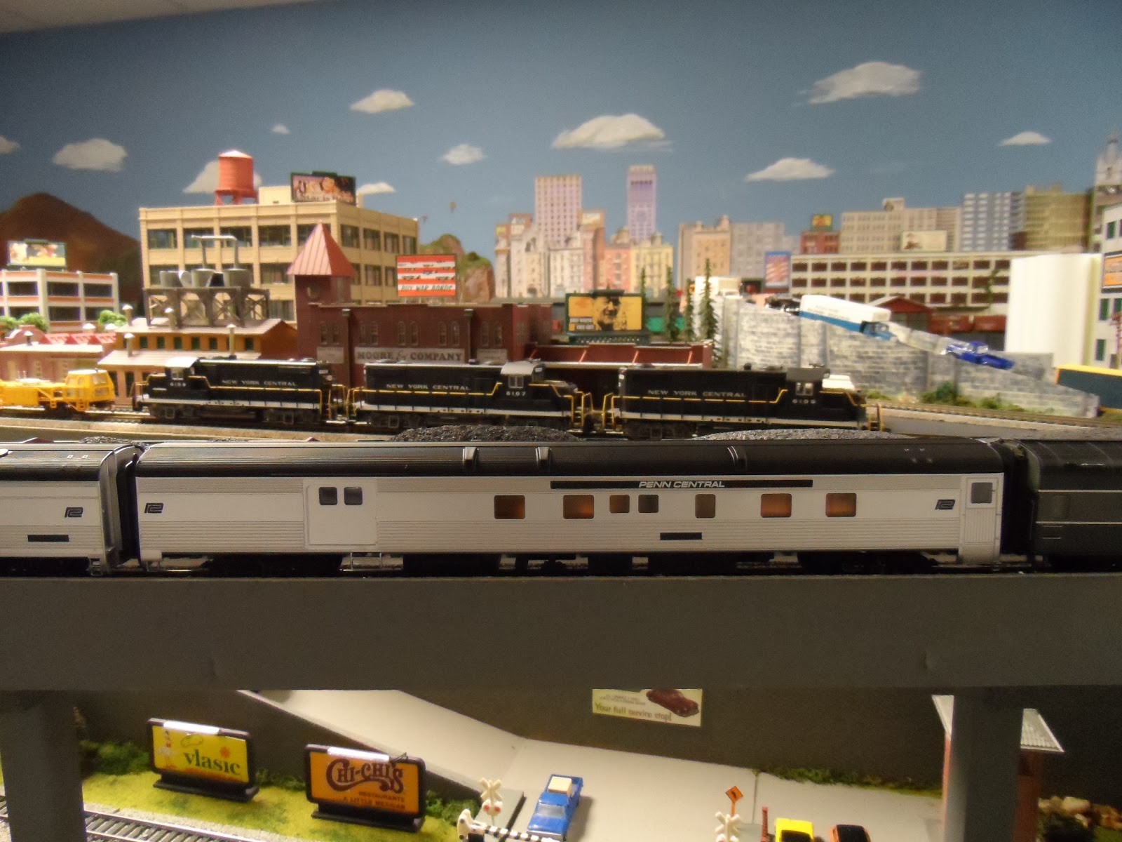 New York Central Train Layout A Passenger Train is Born