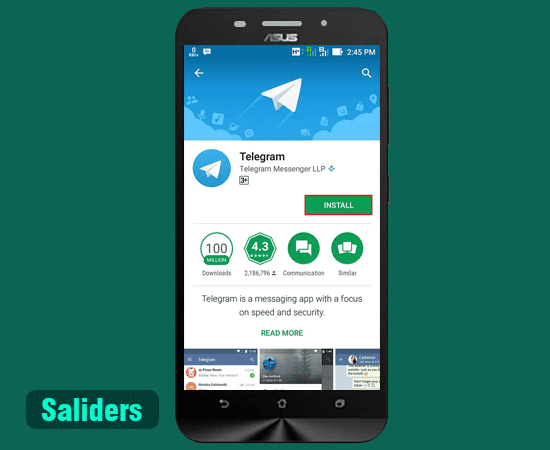 how to install and create account telegram on android smartphone, Cara Install dan Membuat akun Telegram pada Smartphone Android, cara mudah pasang aplikasi telegram pada smartphone android, apple, Telegram Theme Asus Zenfone