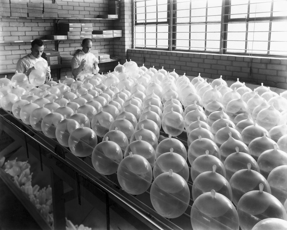 Testing Condoms in 1935, and Other Old Forms of Birth Control vintage