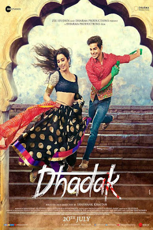 Poster Of Bollywood Movie Dhadak 2018 300MB Pdvd Full Hindi Movie Poster Of Bollywood Movie Dhadak 2018 300MB Pdvd Full Hindi Movie