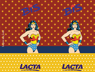 Mujer Maravilla Retro: Etiquetas para Candy Bar para Imprimir Gratis e Imprimibles Gratis para Fiestas. Etiquetas de Mujer Maravilla Retro para imprimir gratis.
