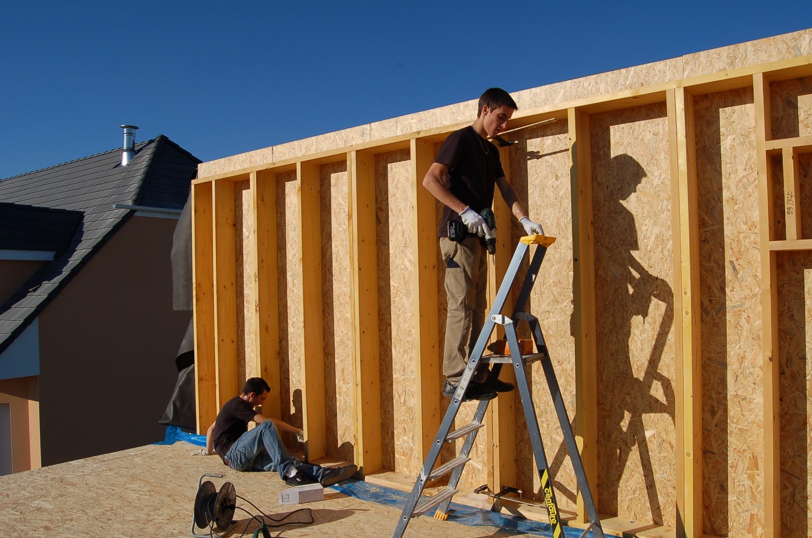 Chronique d'une construction de maison en Paille Ossature