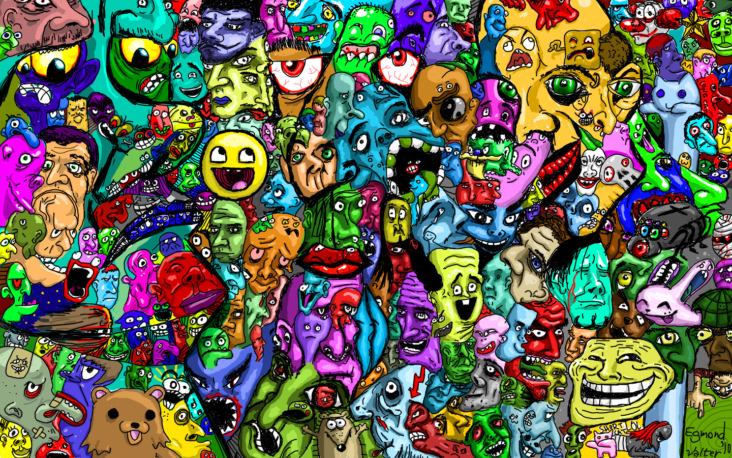 Fondos De Pantalla Hd Fondo De Pantalla Animacion Memes