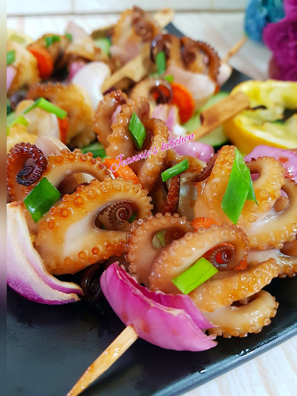 Jeannie62 Kitchen AIRFRY CHARRED BABY OCTOPUS