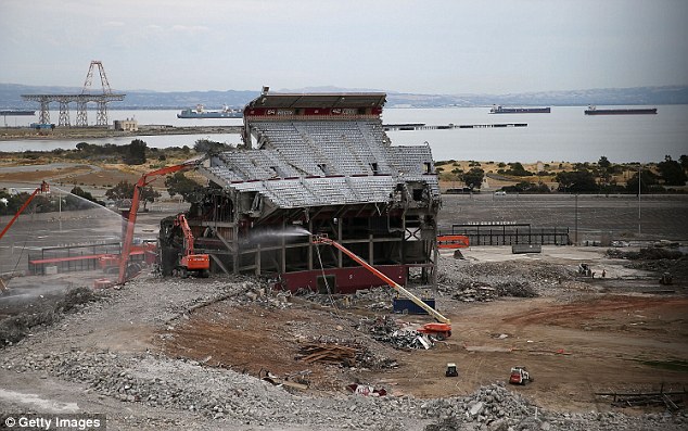 We Hopped A Fence And Explored The Ruins Of Candlestick Park
