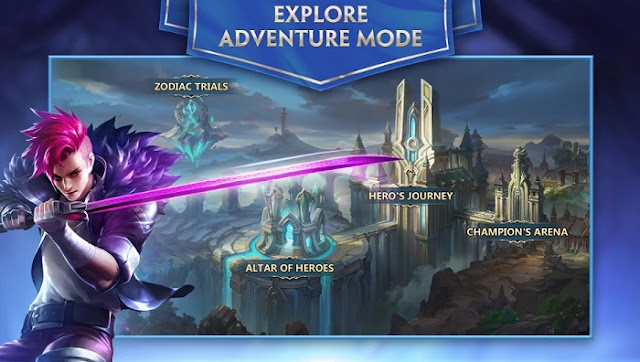 MOBA Mobile Heroes Evolved
