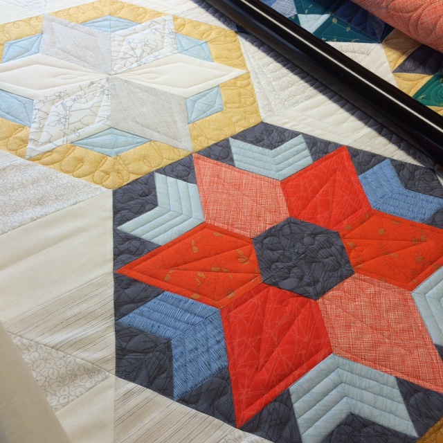 Quilting is more fun than Housework... Ta Da! Park Bench Quilt Finish
