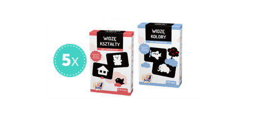 Wygraj zestaw kart kontrastowych Konkurs