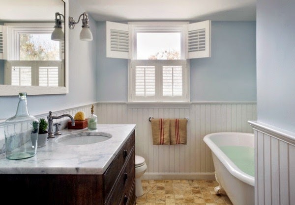Bathroom design and decorate according to Feng Shui