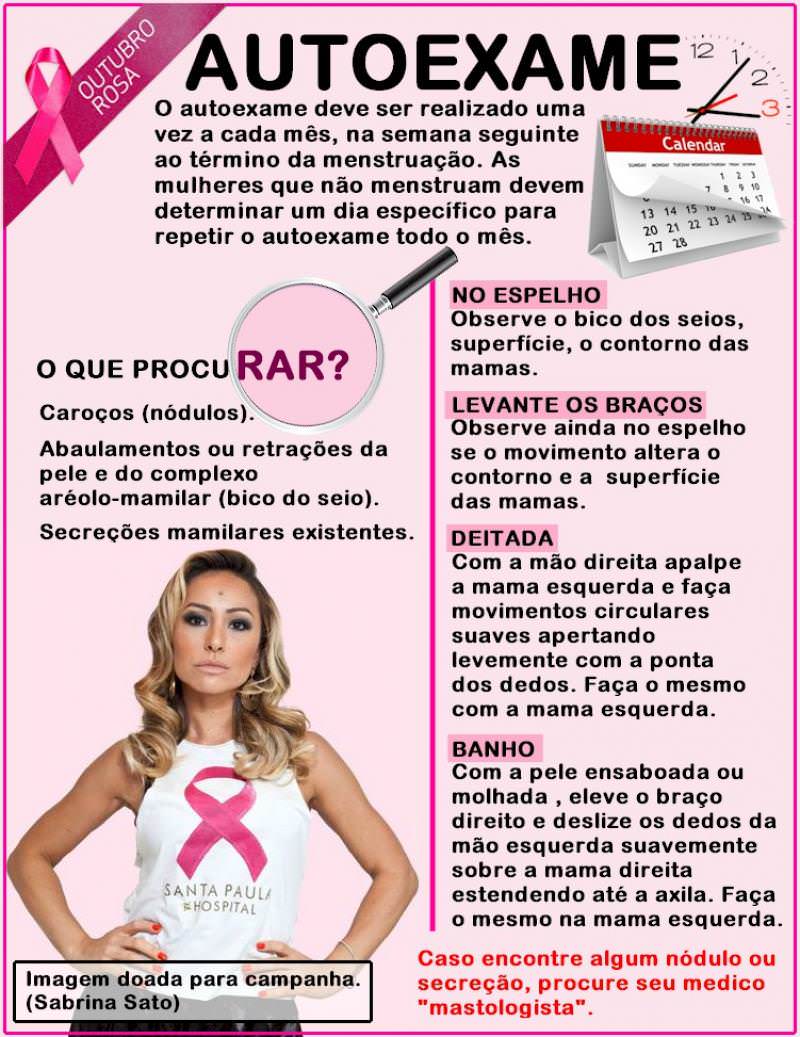 Auto exame das mamas