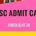 SPSC Admit Card 2017, SPSC Sikkim LDC, AE Exam Hall Ticket