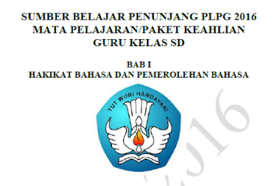 Download Materi PLPG Bahasa Indonesia Guru Kelas SD