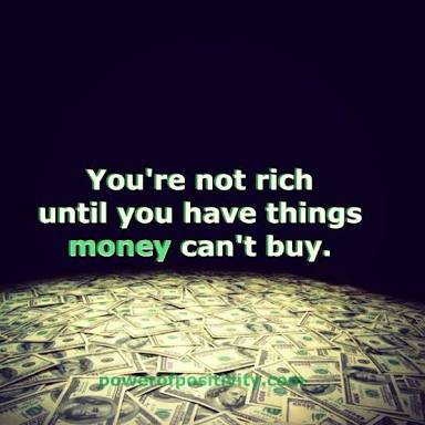 Money can't buy happiness and love essay