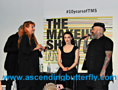 Signature Style Ellis Faas q n a presentation 5 with James Vincent during The Makeup Show 2015 in New York City #10 yearsofTMS WATERMARKED, The Makeup Show, Beauty, Cosmetics, #bbloggers, Lifestyle Blogger