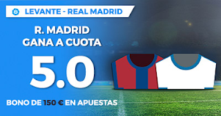 Paston Megacuota Liga Santander Levante vs Real Madrid 3 febrero Paston Megacuota Liga Santander Levante vs Real Madrid 3 febrero