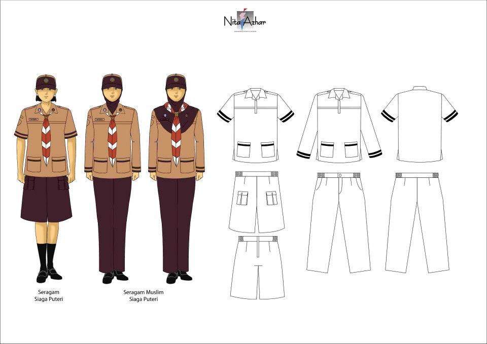 Seragam Anggota Pramuka terbaru