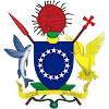 Logo Gambar Lambang Simbol Negara Kepulauan Cook PNG JPG ukuran 100 px