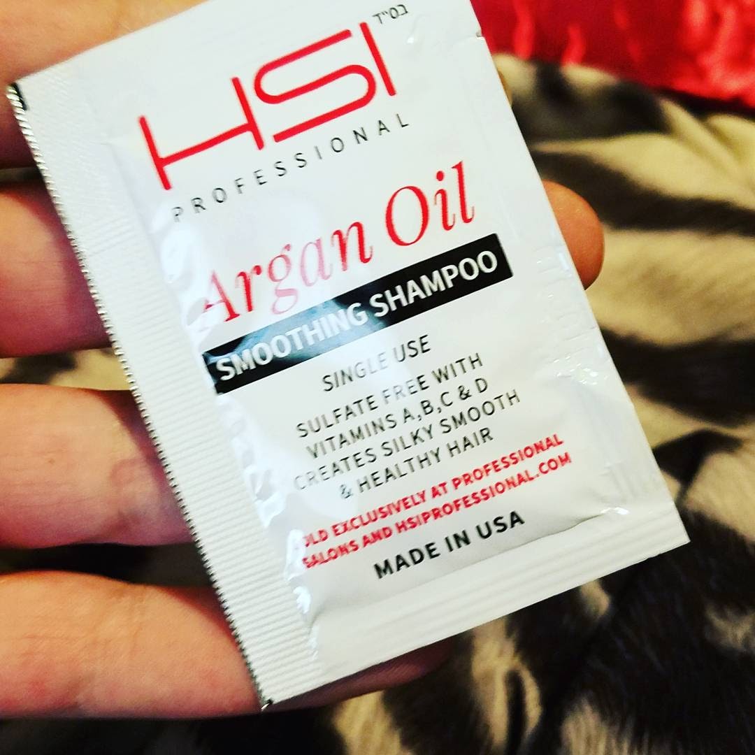 HSI Professional Hair Straighter & Argan Oil Thermal Spray